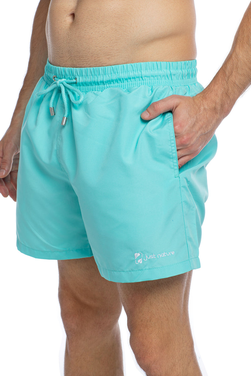Solid Mint Swim Shorts Just Nature