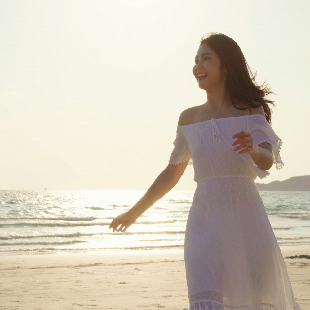 White Beach Dresses
