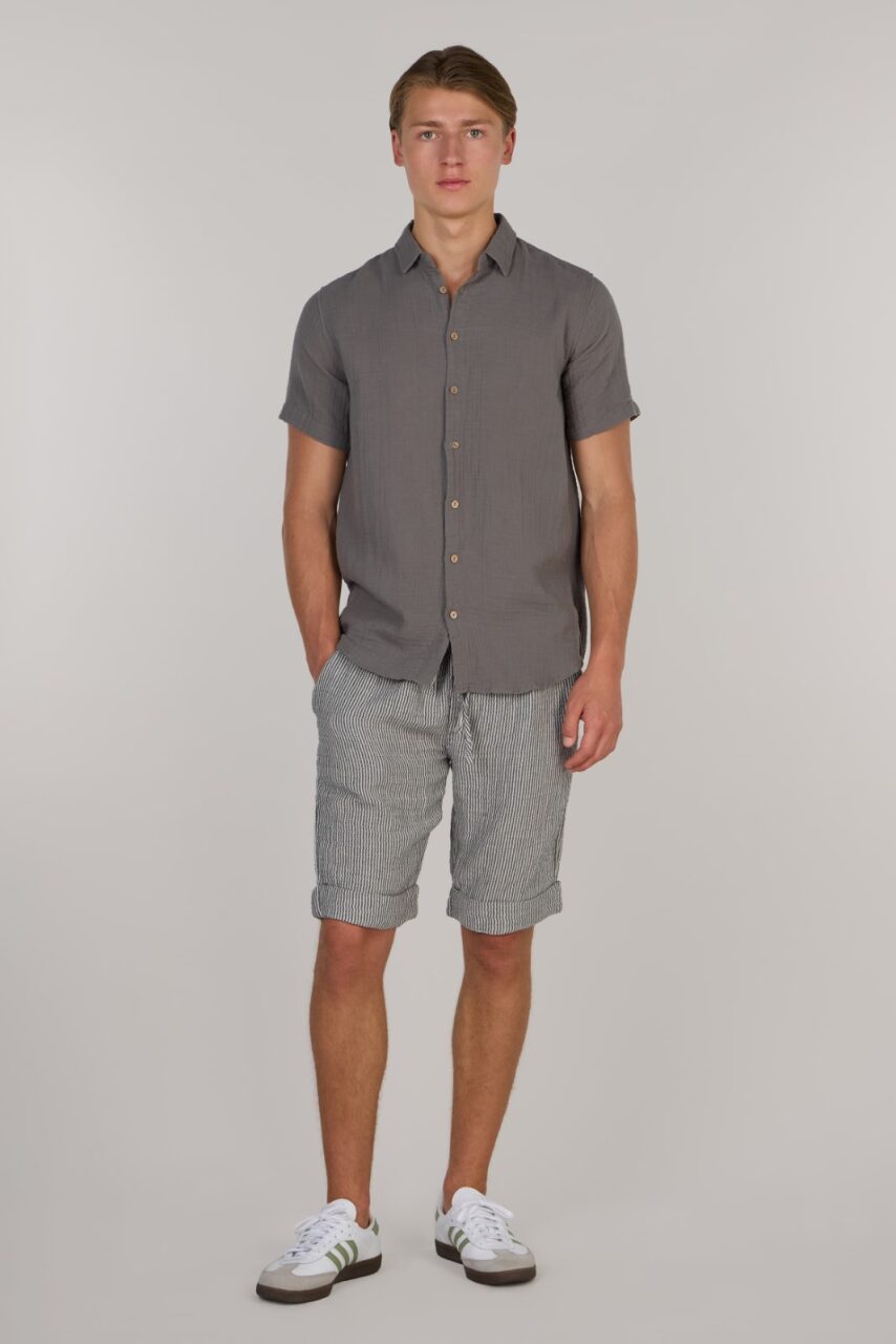 TIM DOUBLE SHIRT-GREY