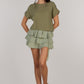 JENNY TOP DOUBLE- OLIVE
