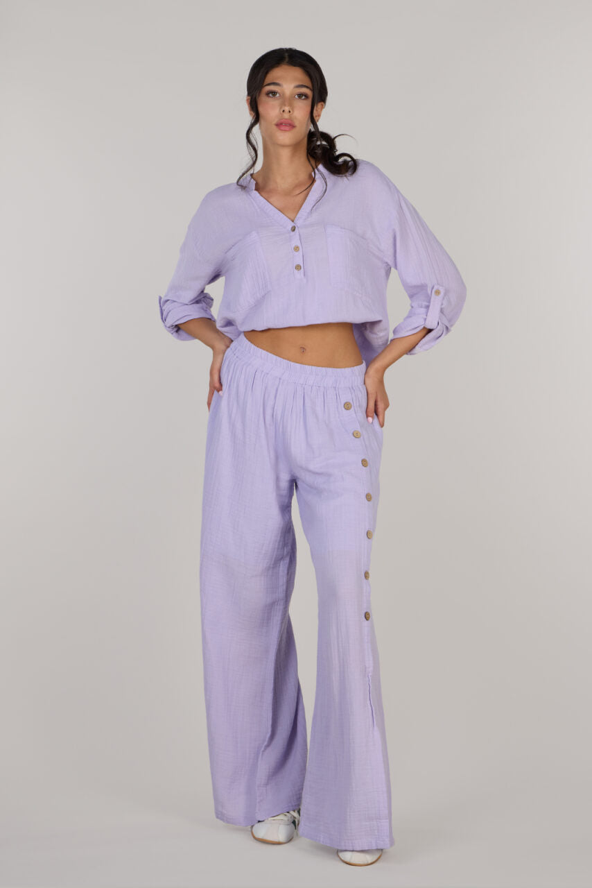 JENNY DOUBLE PANT- LILAC