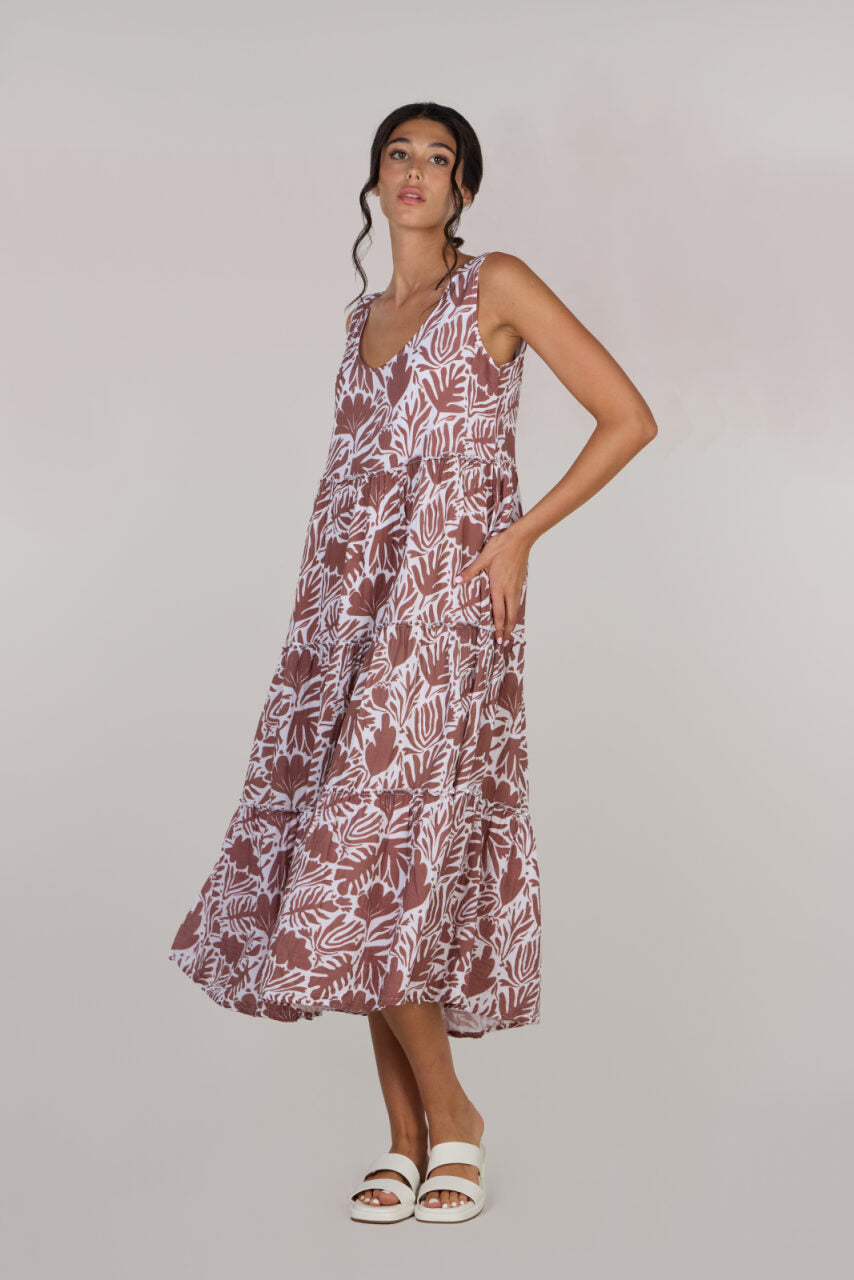 Elegance tiered long Dress