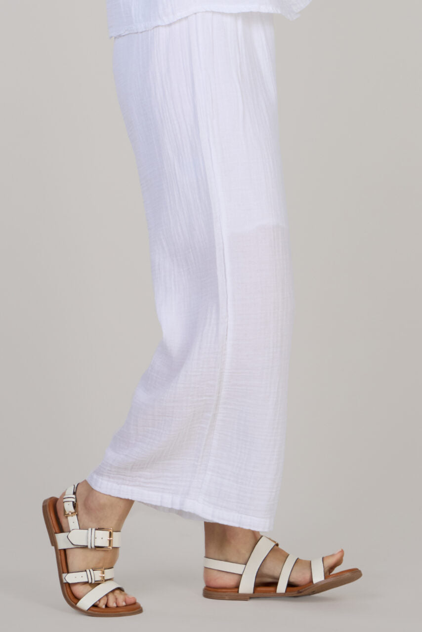 CAPRI TROUSERS DC - WHITE