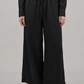 WIDE LINEN TROUSERS
