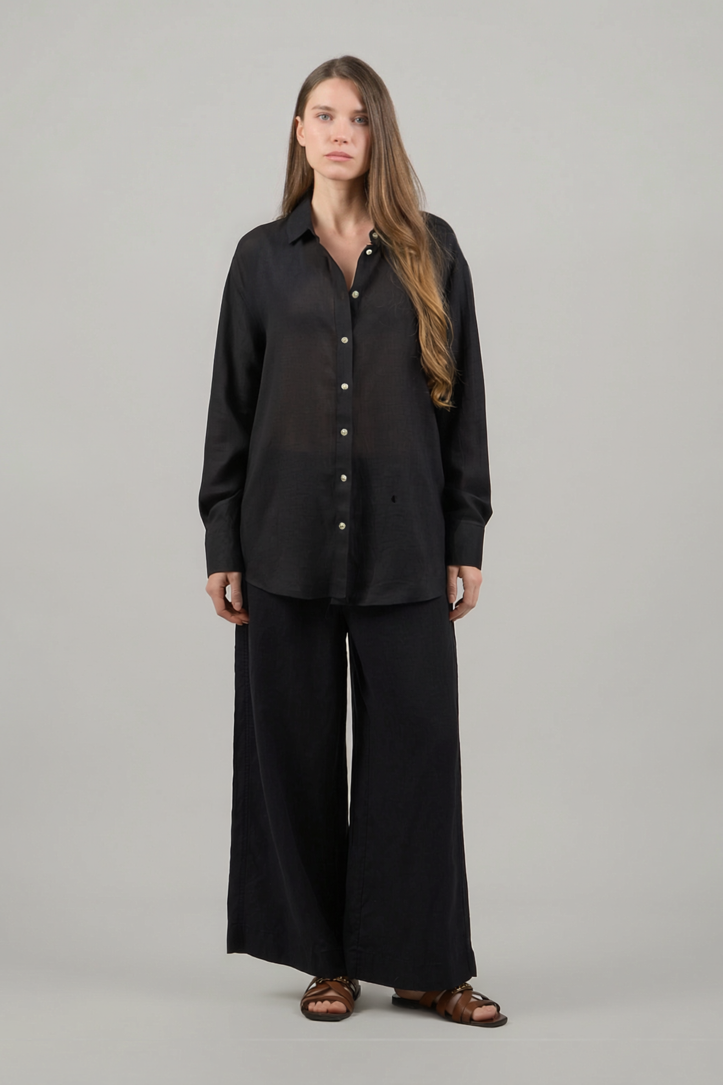 LINEN RELAXED SHIRT