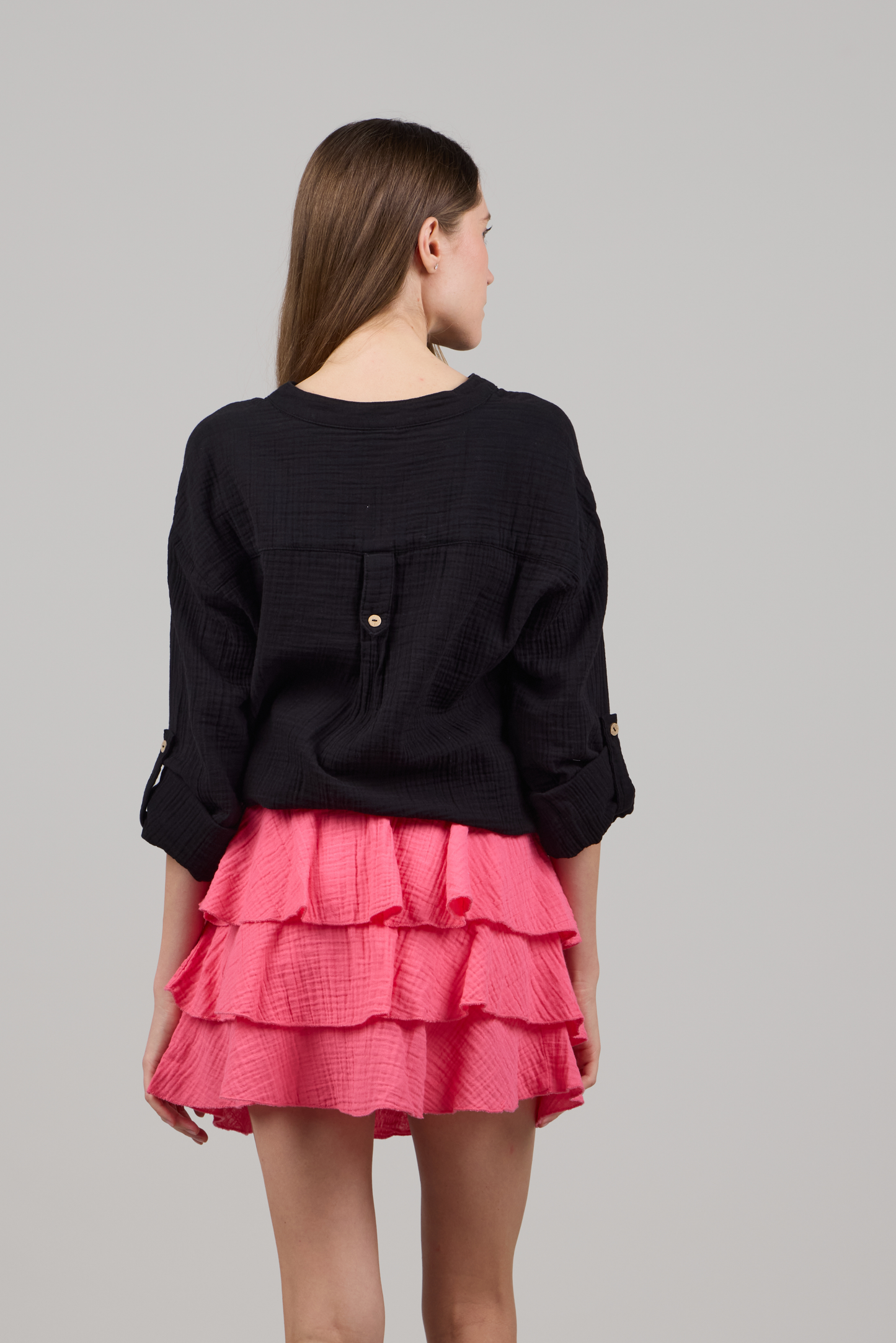 KATTY V-NECK LONG SLEEVE TOP