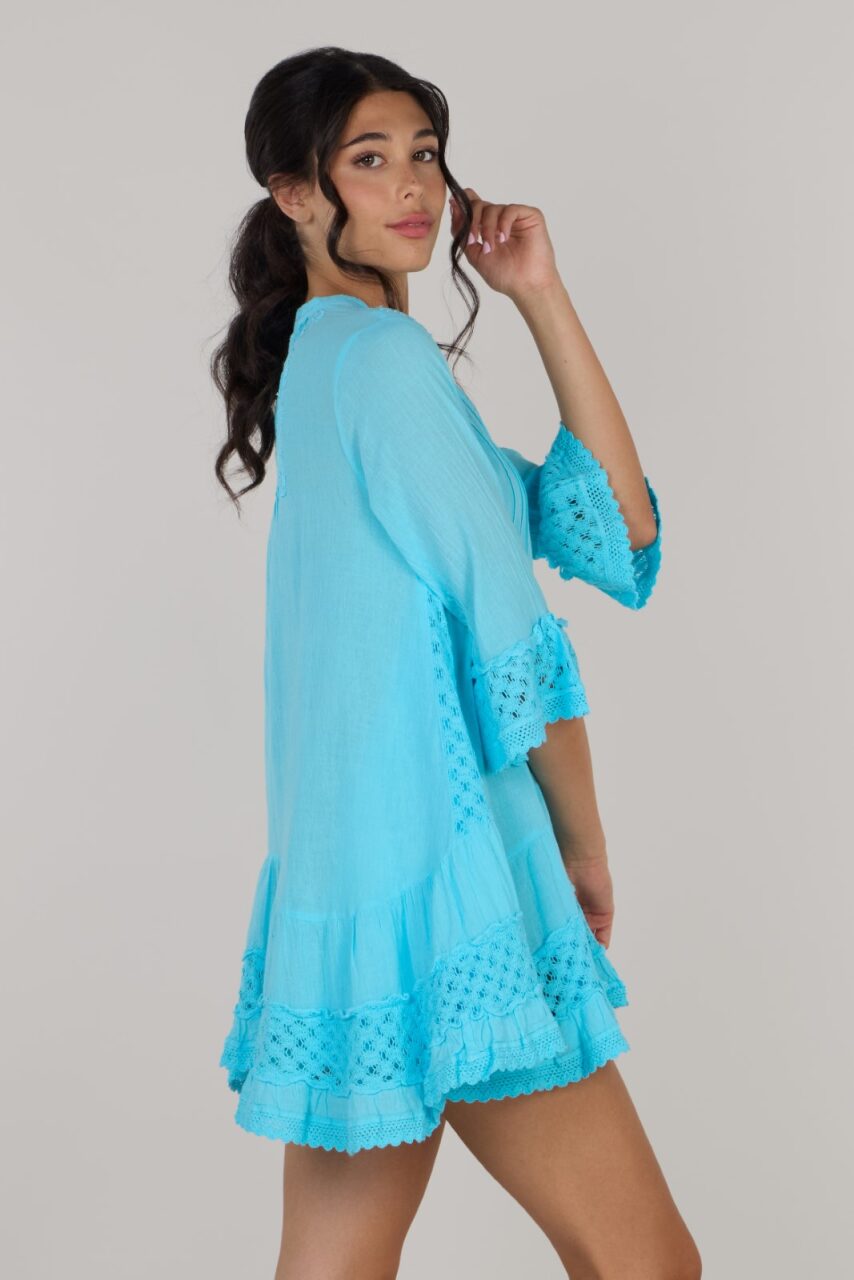 Freedom Tunic- Turquoise