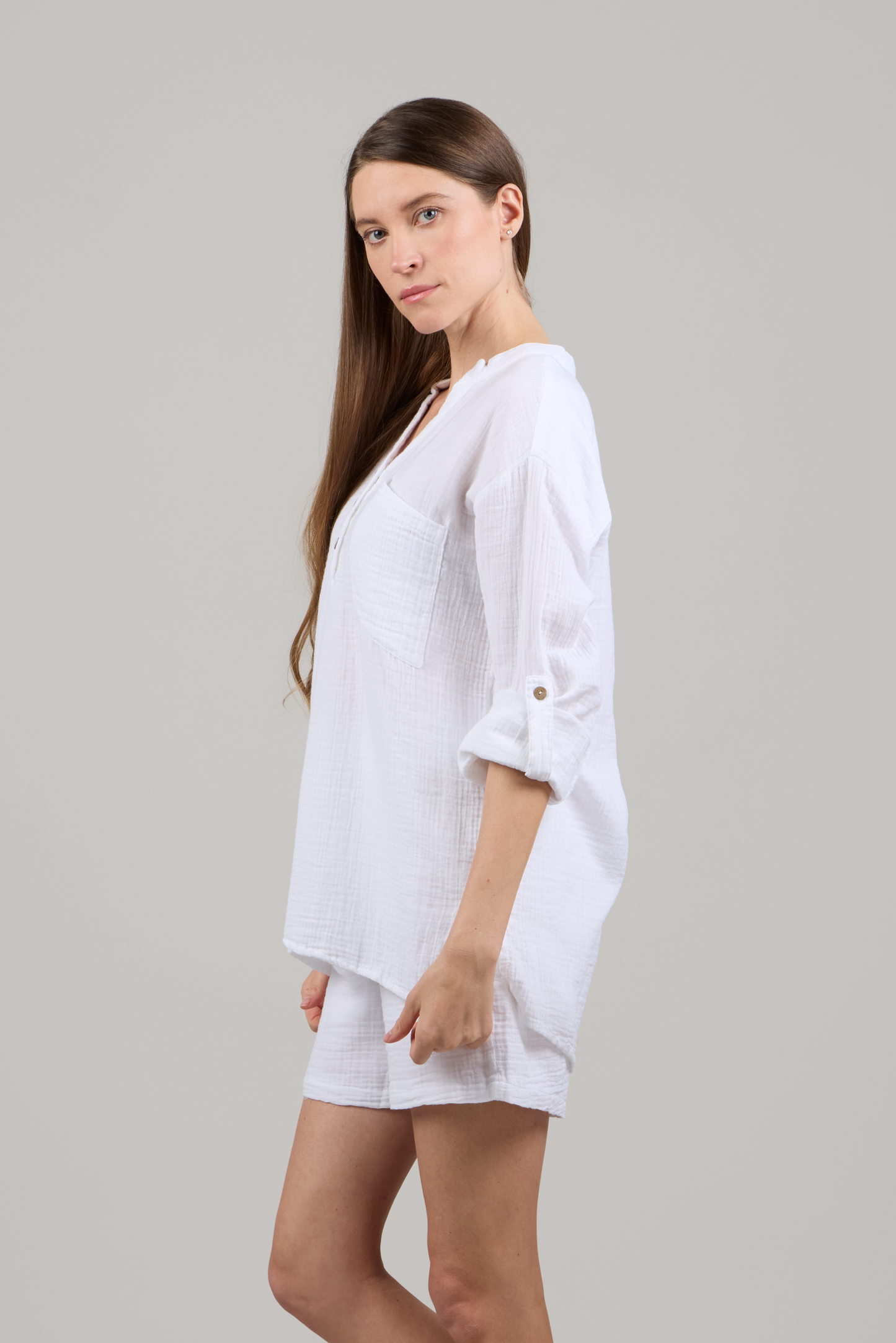 KATTY V-NECK LONG SLEEVE TOP