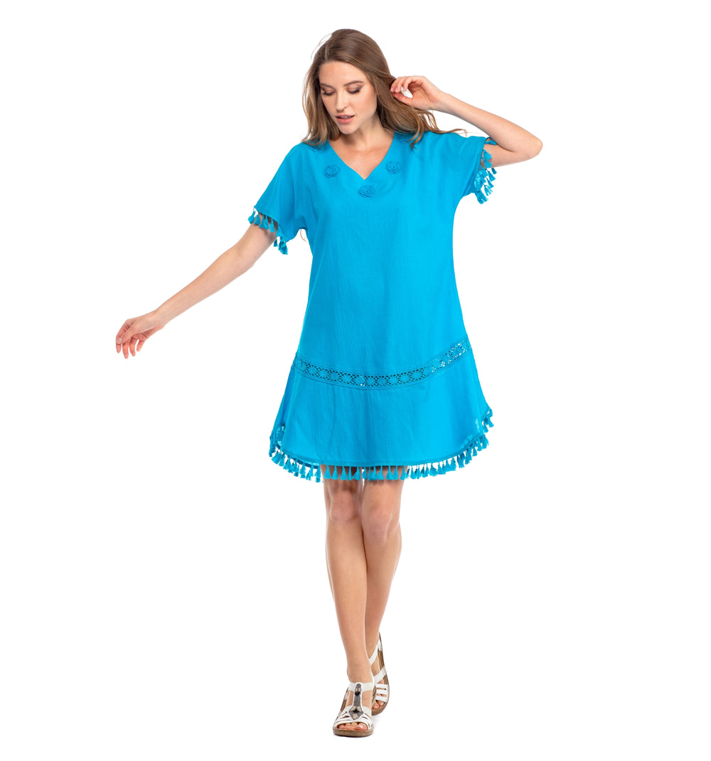 Breeze Tunic- Turquoise