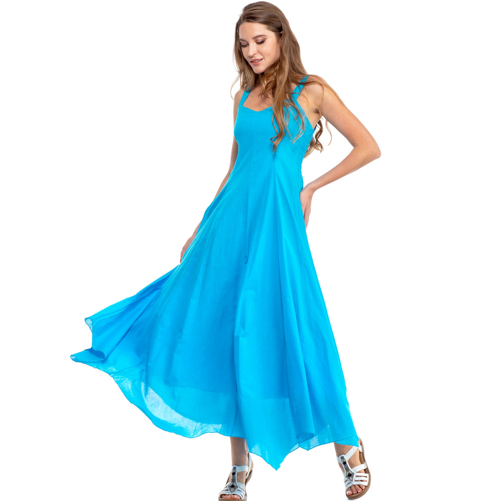 
                      
                        EVA Long Dress- Turquoise
                      
                    