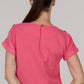 JENNY TOP DOUBLE-HOT PINK