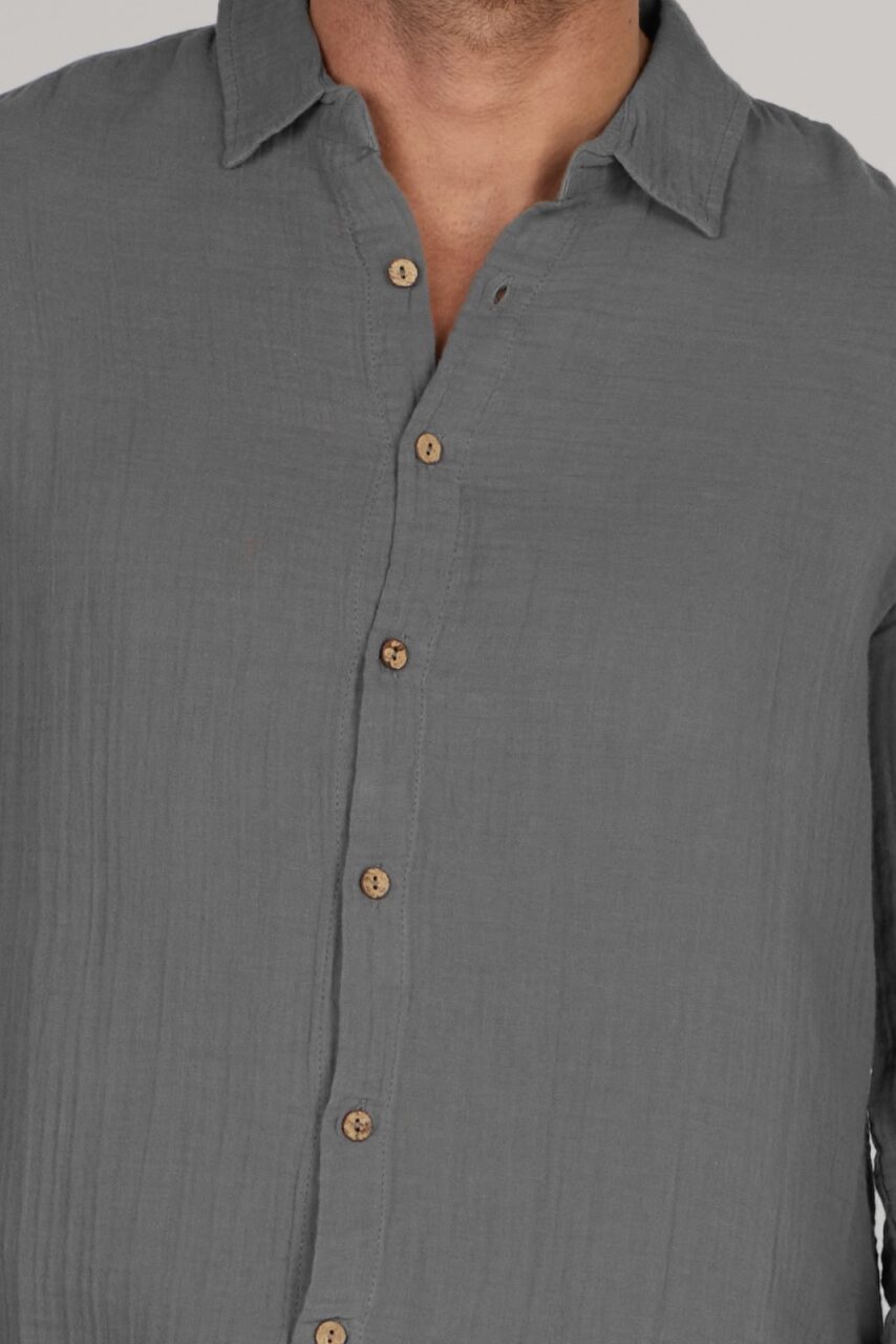 TIMMY DOUBLE SHIRT-GREY