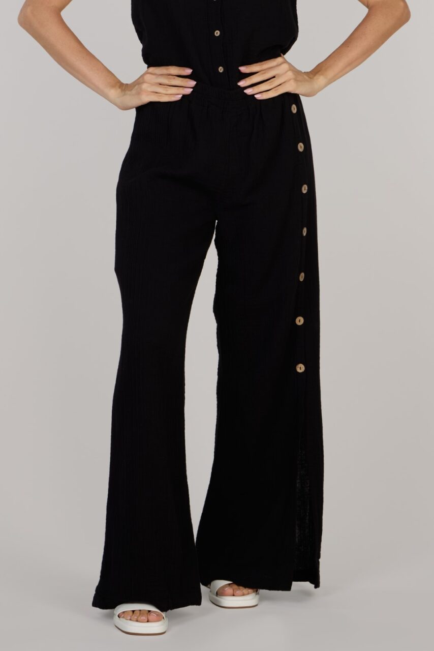 JENNY DOUBLE PANT- BLACK