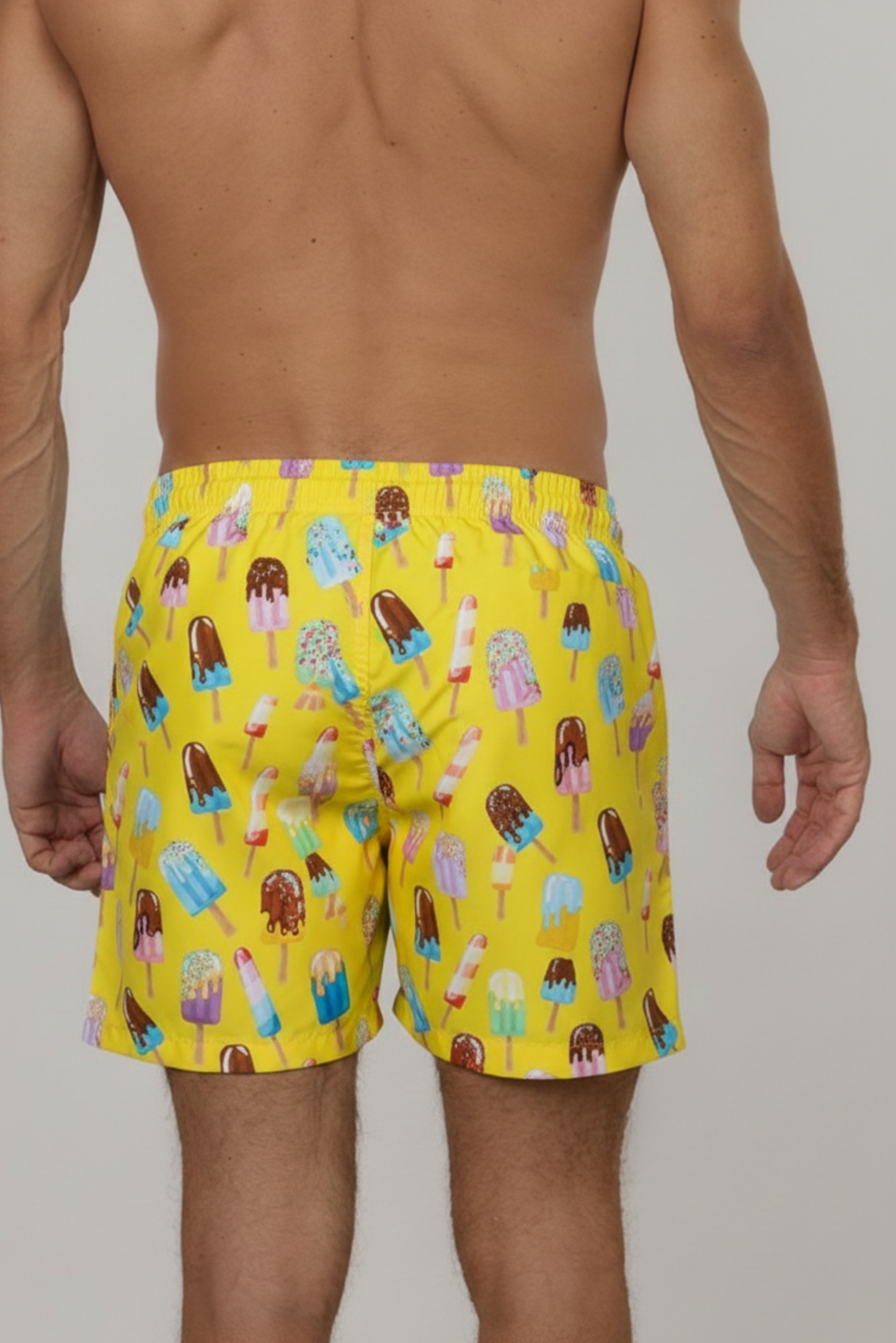 Swim Shorts - Treats in Yellow