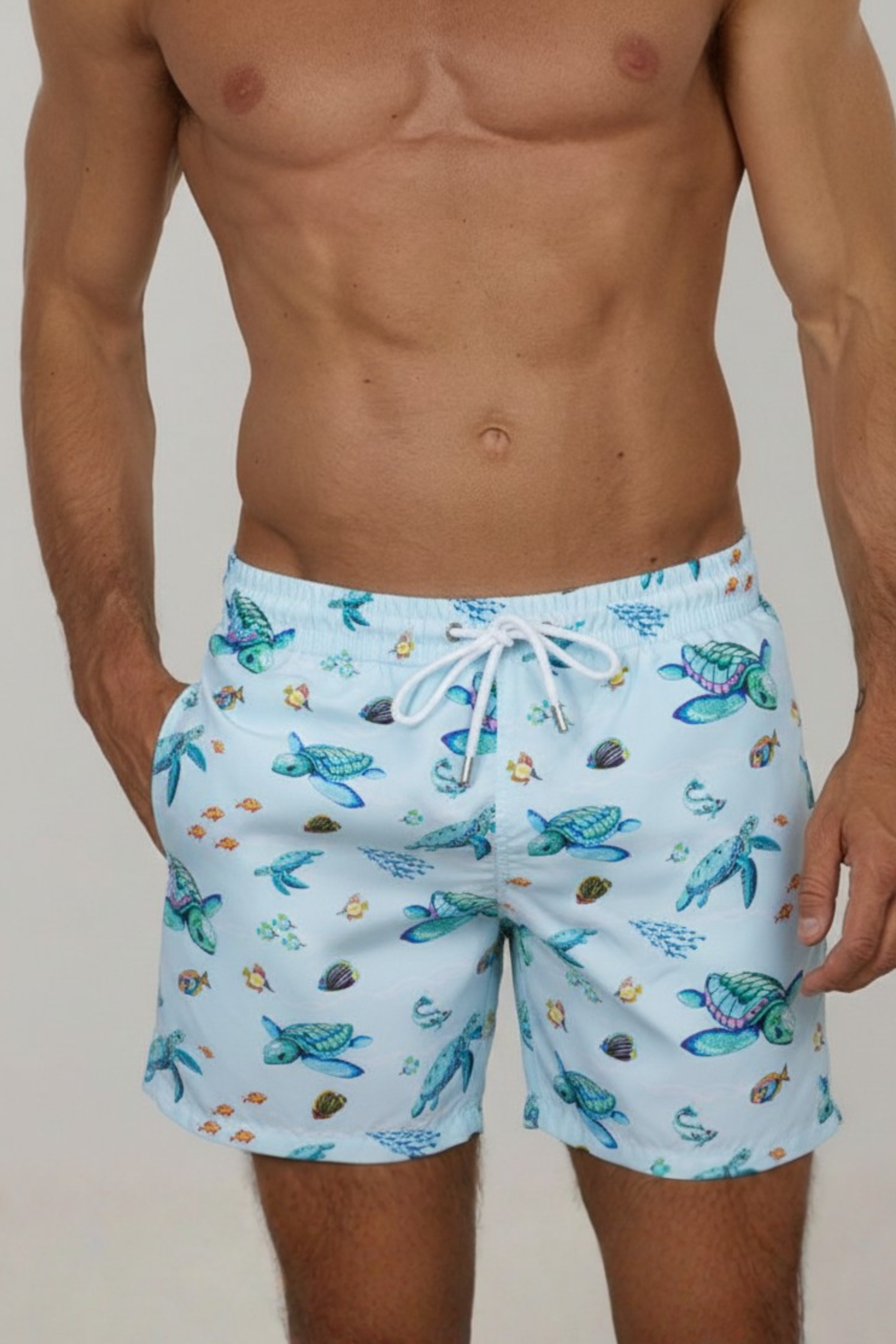 Swim Shorts - Deep Turtle