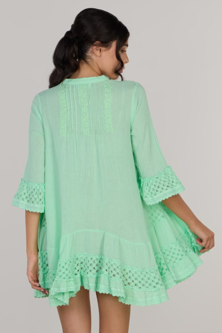 Freedom Tunic- Pista Green