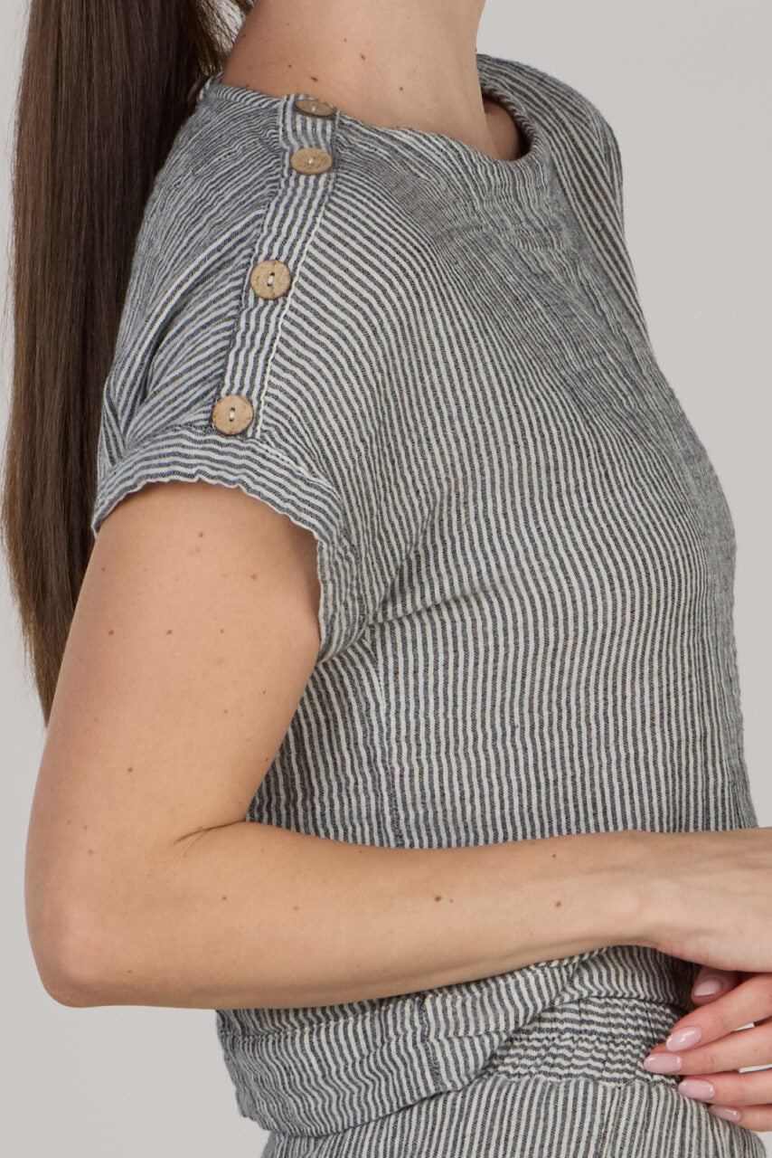JENNY STRIPED TOP DC