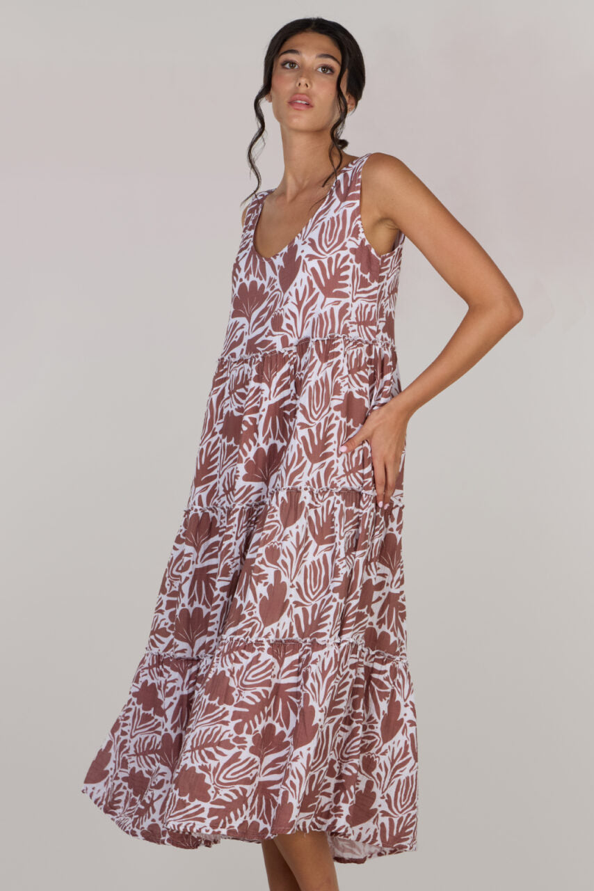 Elegance tiered long Dress