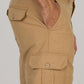 WILLIAM CARGO SHORTS-KHAKI