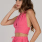 KATTY MINI TOP DOUBLE-HOT PINK