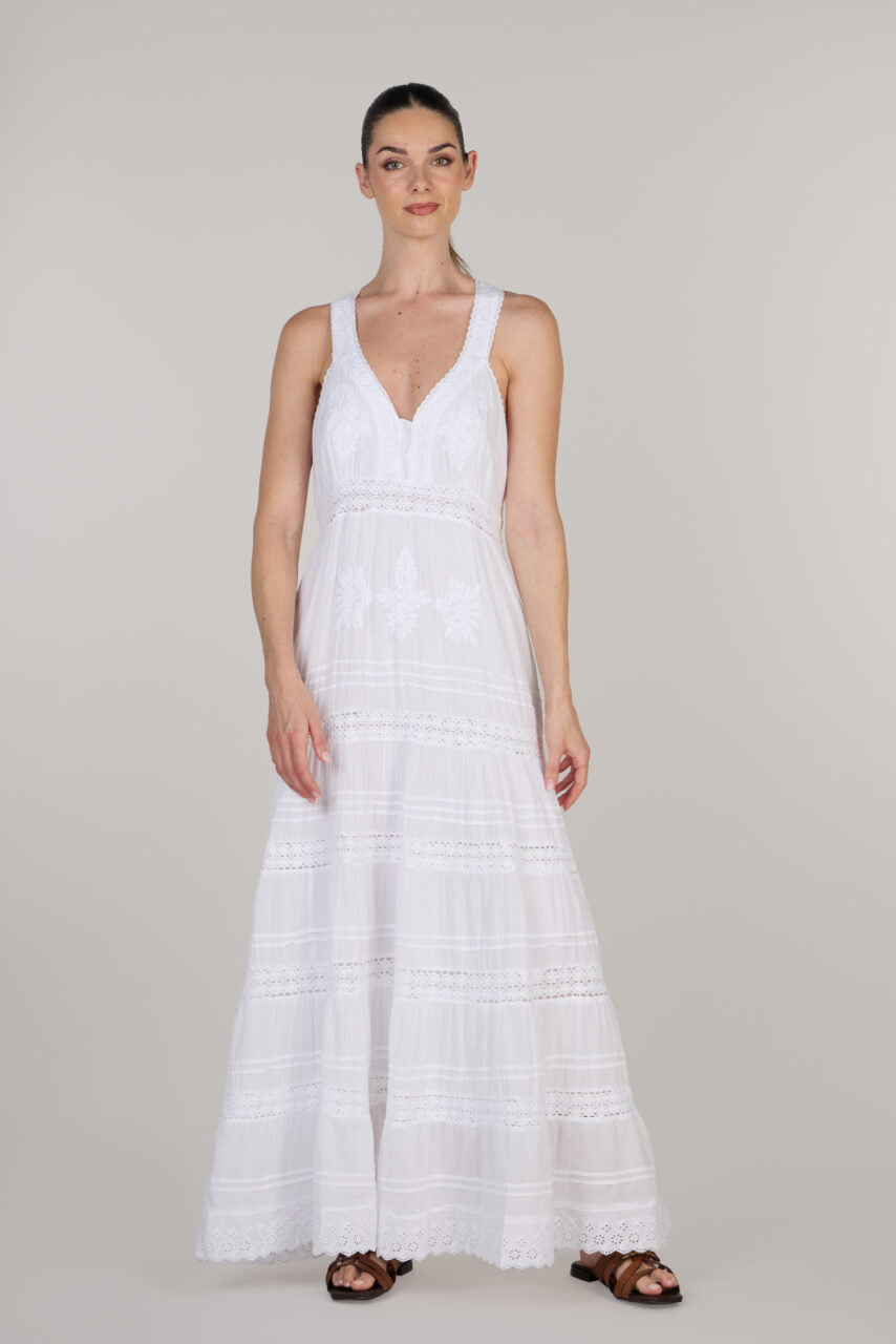 Kathreene Racerback long Dress