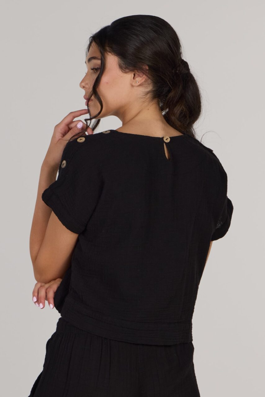 JENNY TOP DOUBLE- BLACK