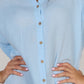 DOUBLE SHIRT TUNIC-ICE BLUE