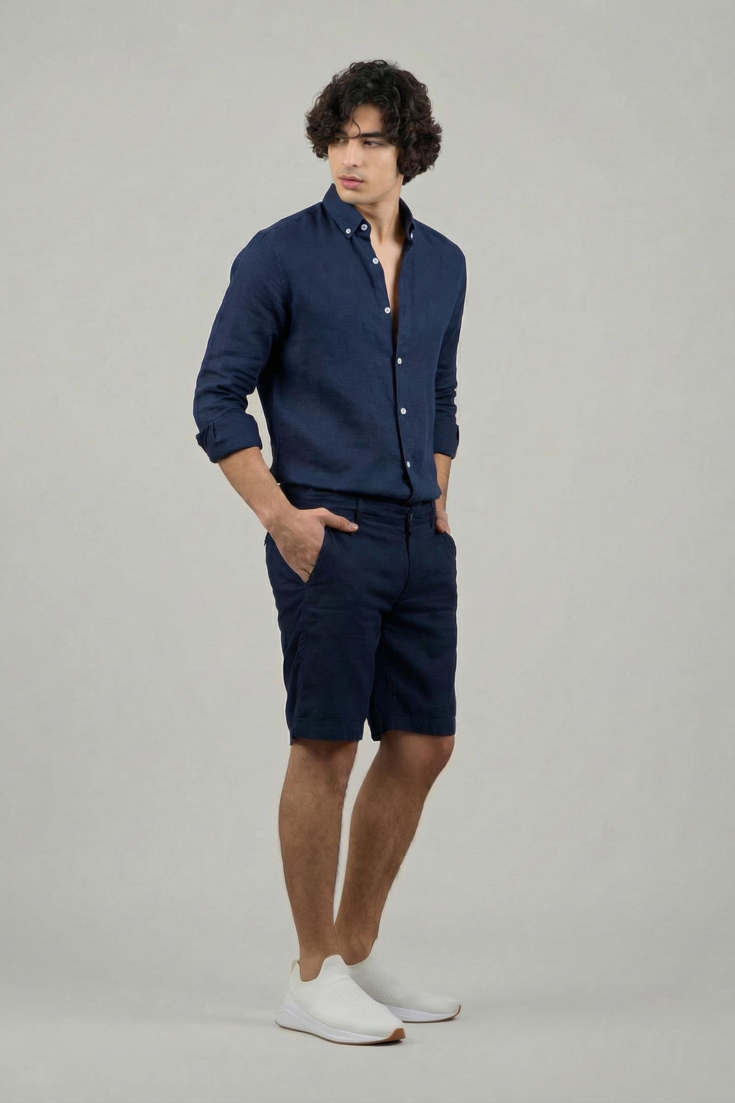 LINEN COMFORT FIT SHIRT