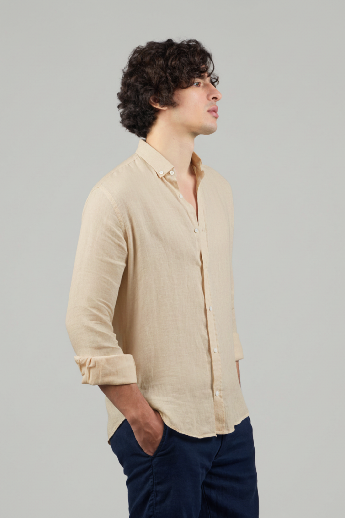 LINEN COMFORT FIT SHIRT