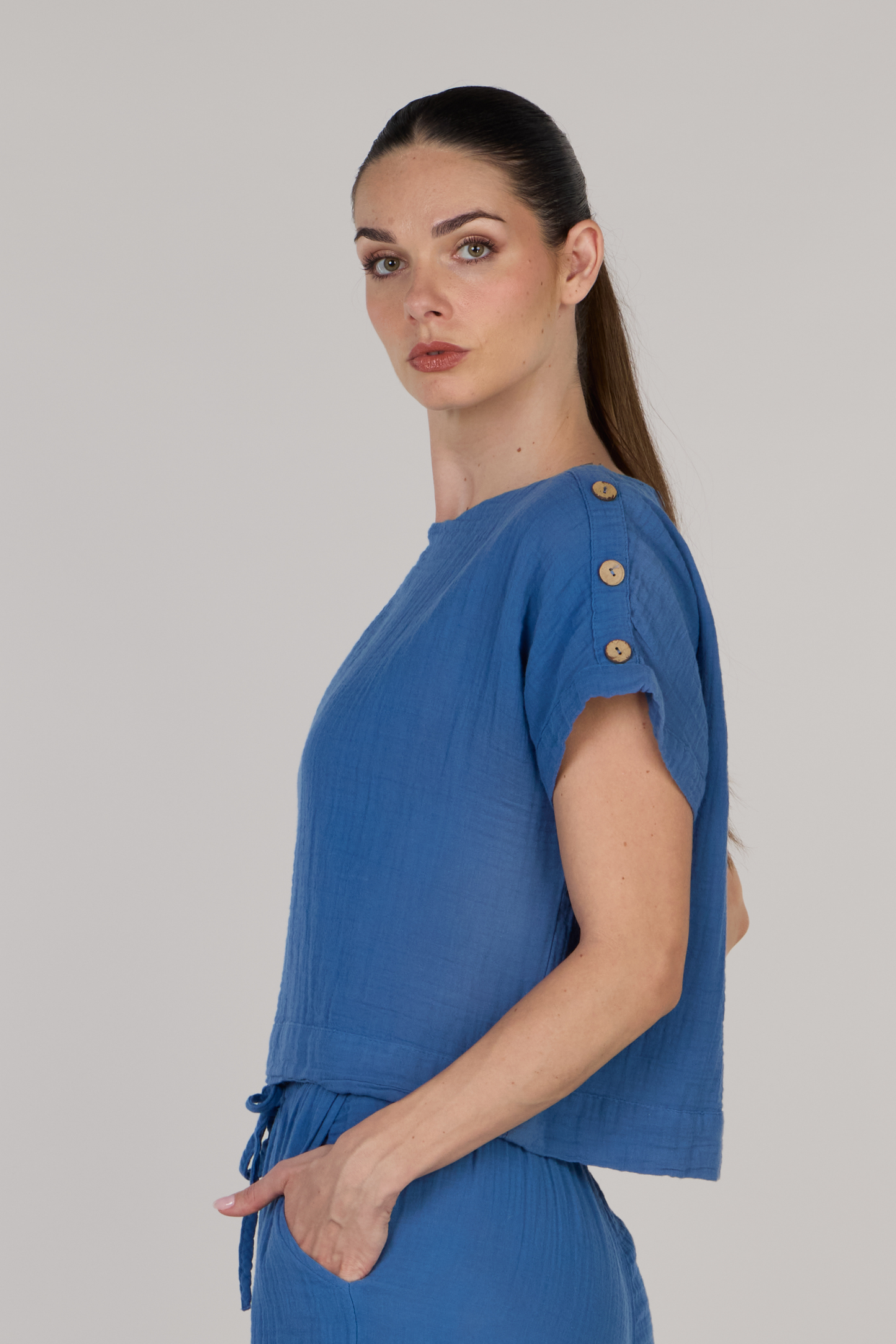 JENNY SHORT SLEEVE TOP