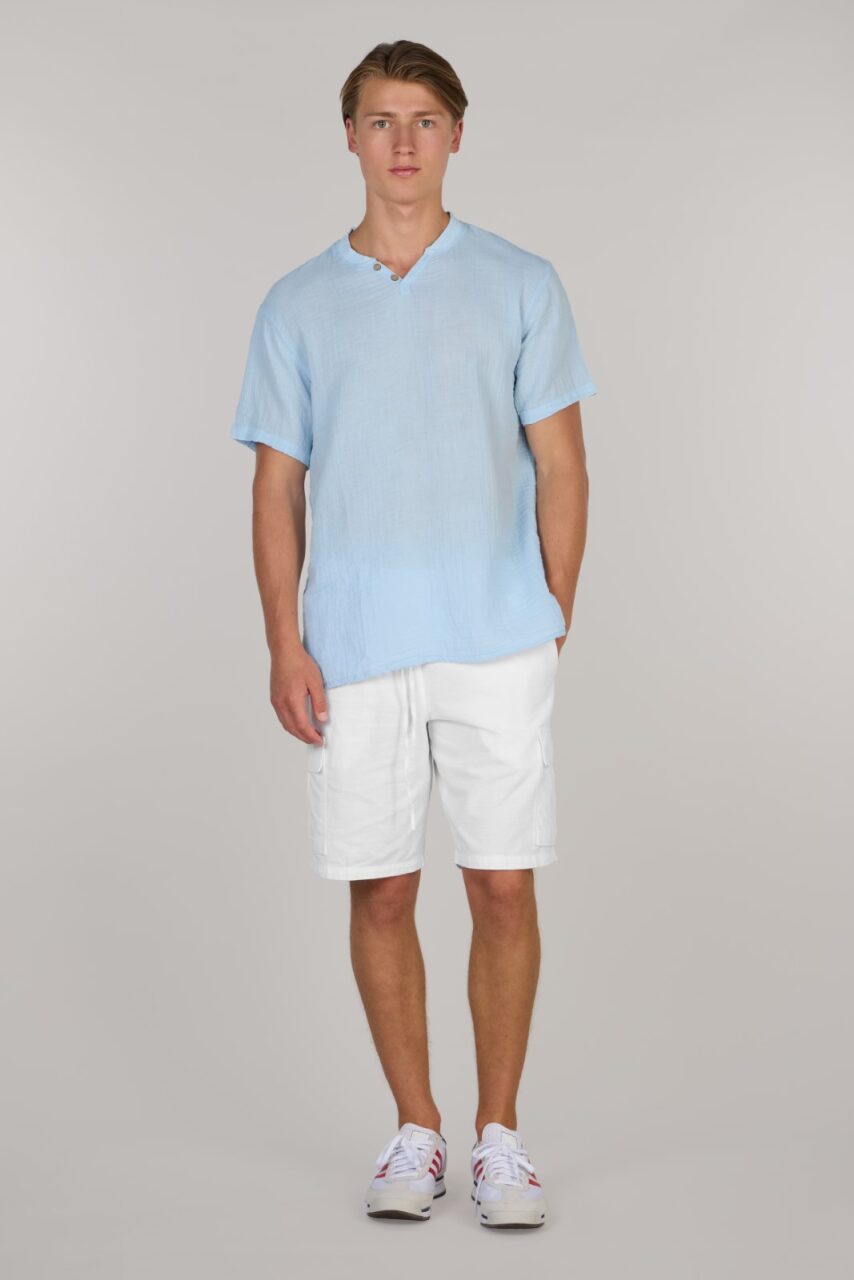 T-shirt Double Comfort-Ice Blue