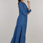 IRINA LONG DRESS DC-INDIGO
