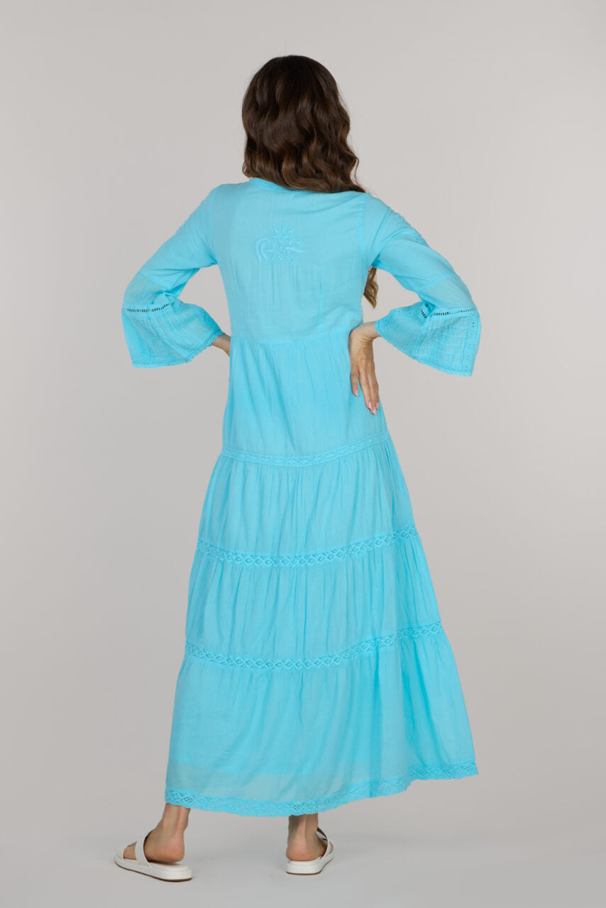 Giselle Flared Sleeve Dress