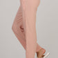 DOUBLE COTTON TROUSERS-PEACH