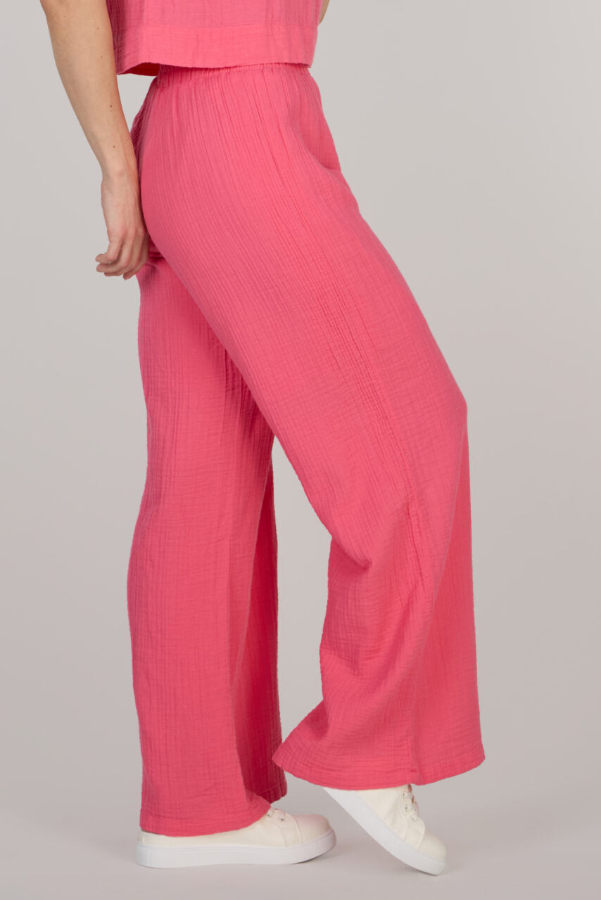 JENNY DOUBLE PANT- HOT PINK