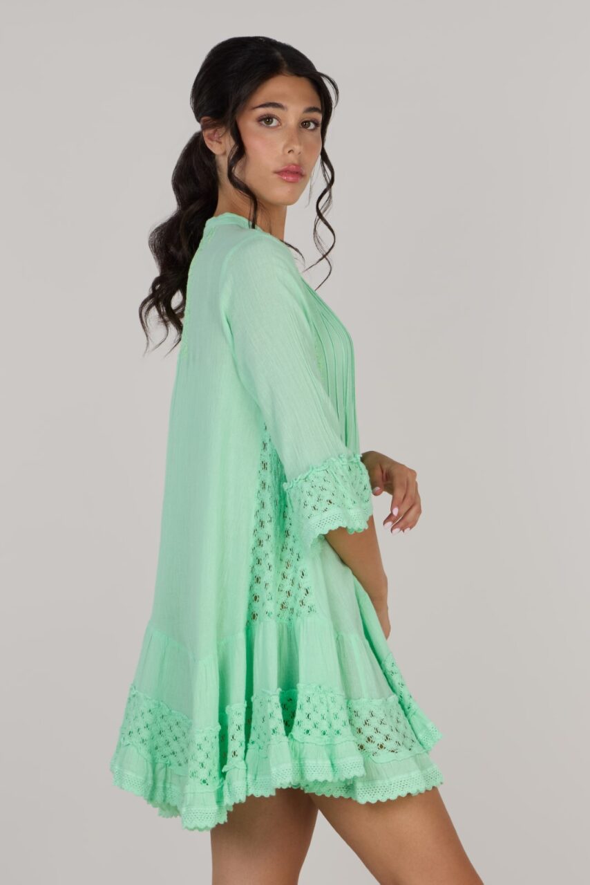 Freedom Tunic- Pista Green