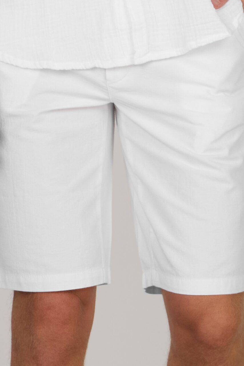 WILLIAM LONG SHORTS-WHITE