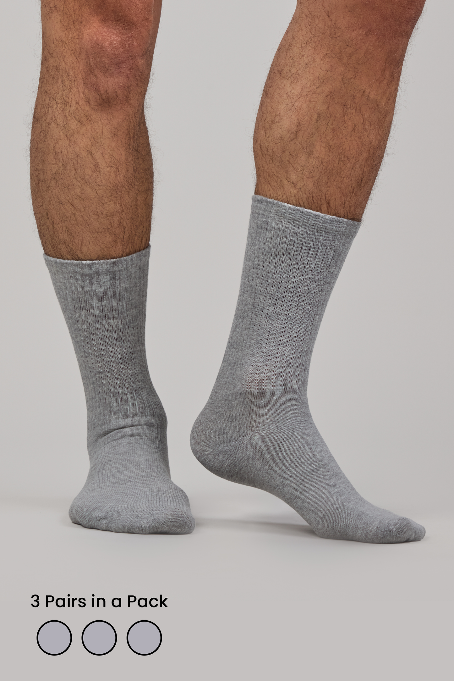 3-PACK HIGH CUT SOCKS