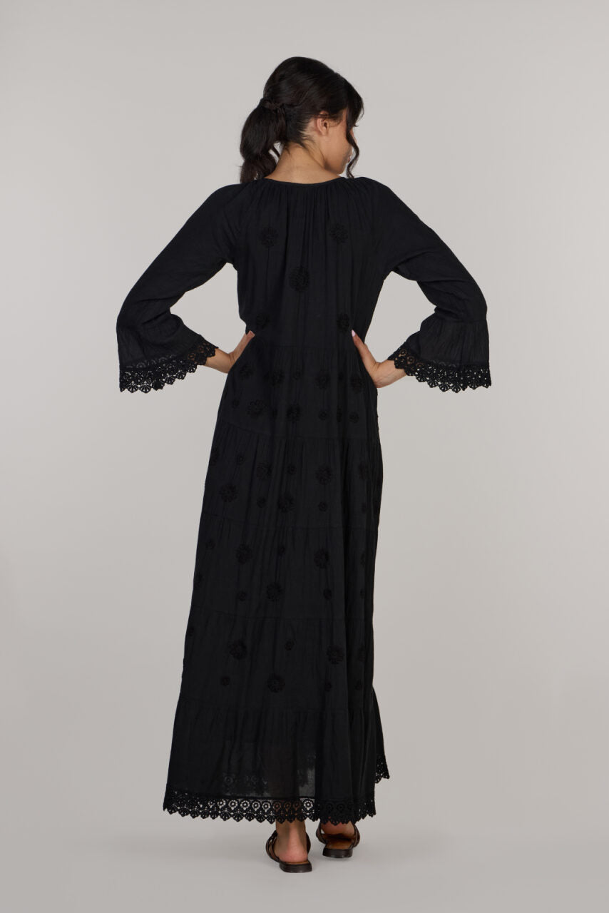 Flower Garden Embroidered Dress