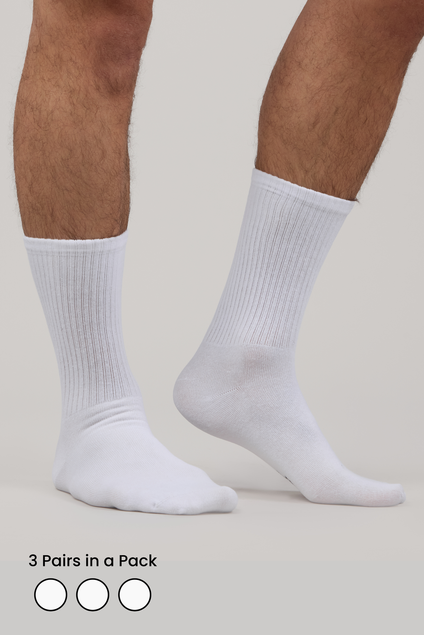 3-PACK HIGH CUT SOCKS