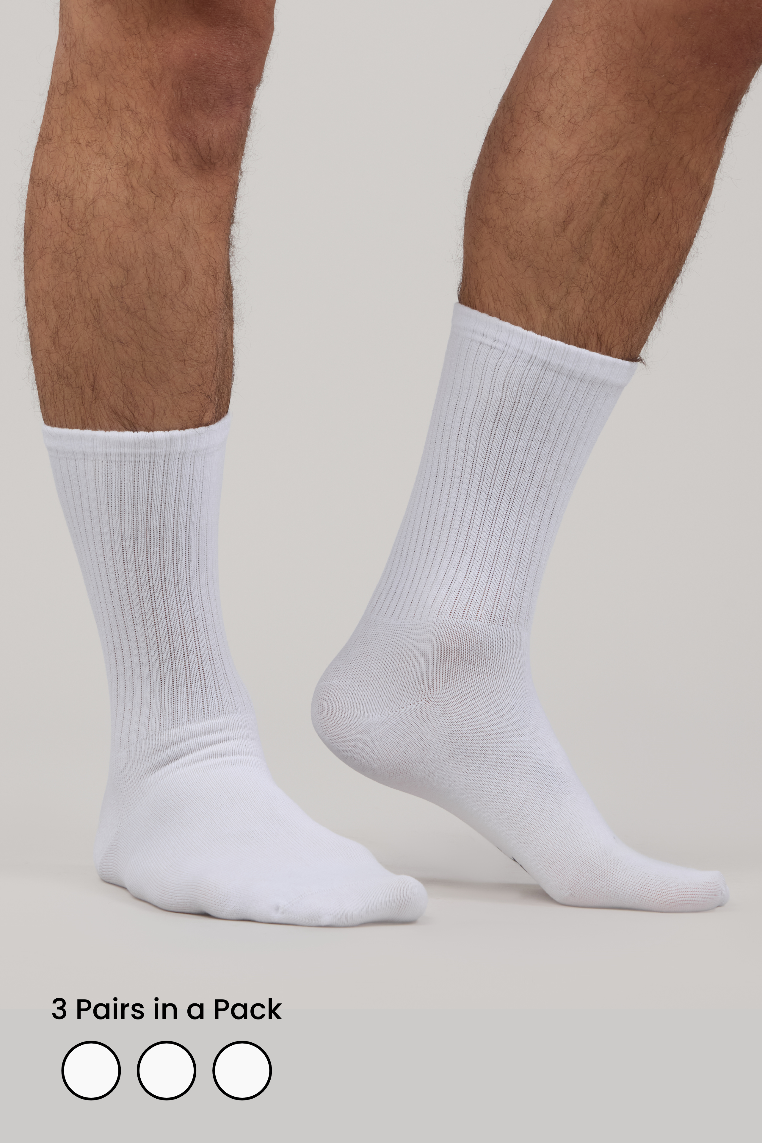 3-PACK HIGH CUT SOCKS