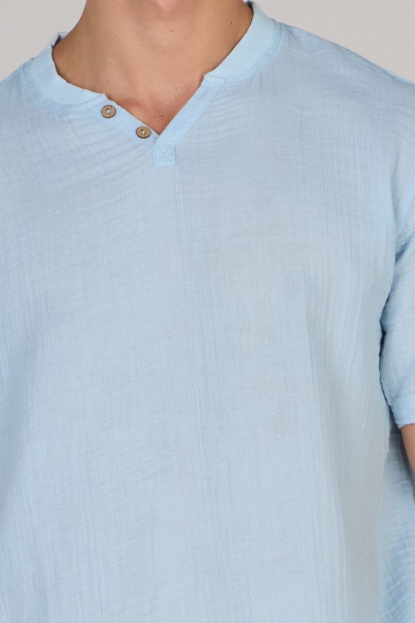 T-shirt Double Comfort-Ice Blue