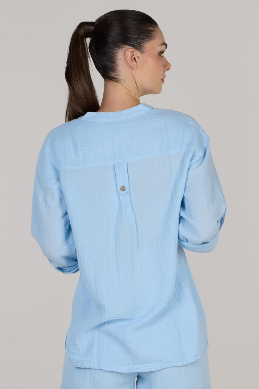 KATTY TOP DOUBLE- ICE BLUE