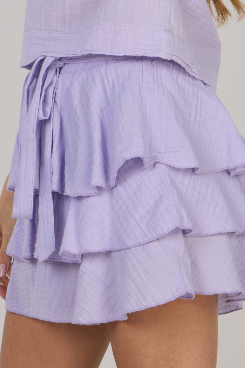 JENNY MINI SKIRTS DC - LILAC