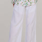 JENNY DOUBLE PANT- WHITE