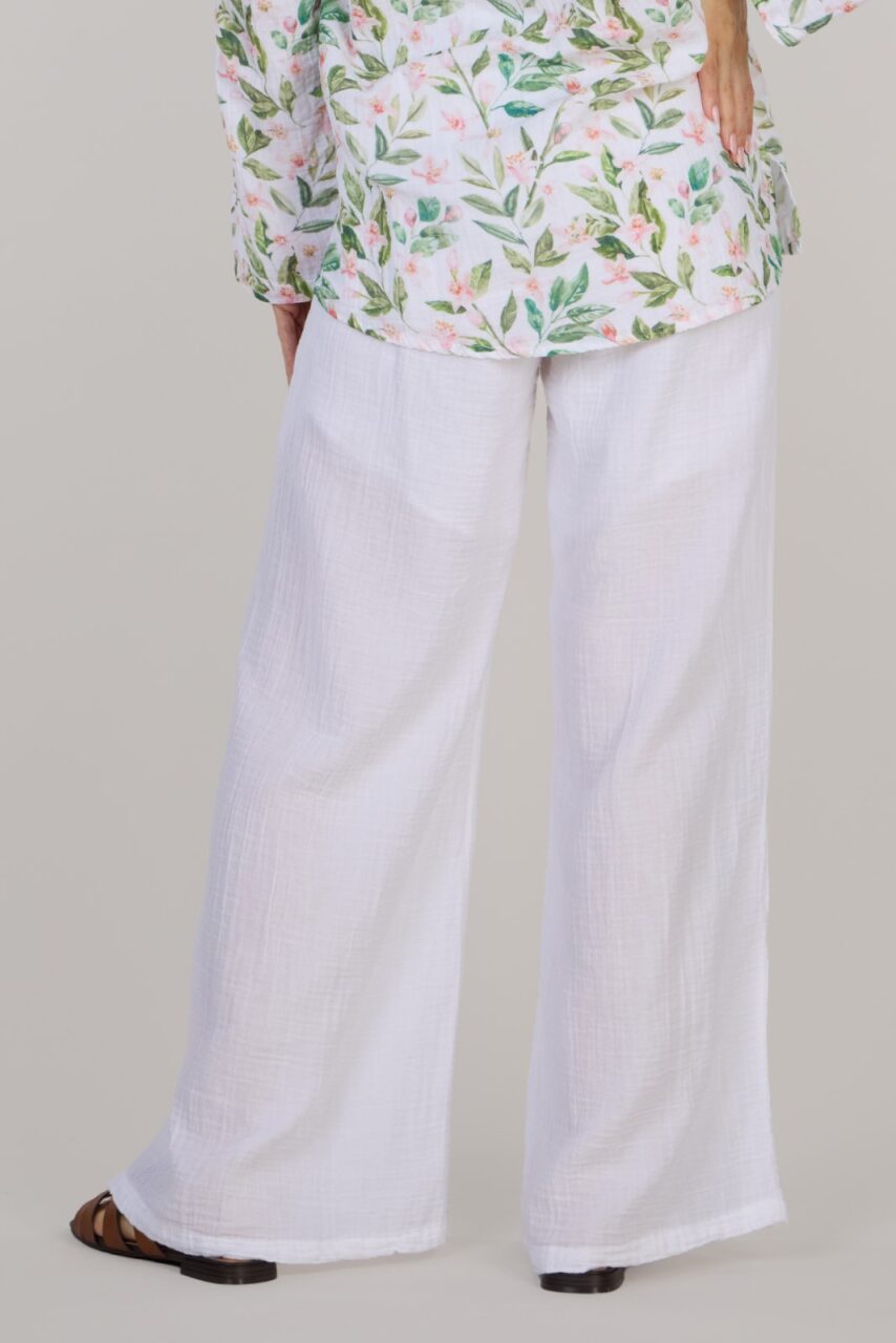 JENNY DOUBLE PANT- WHITE