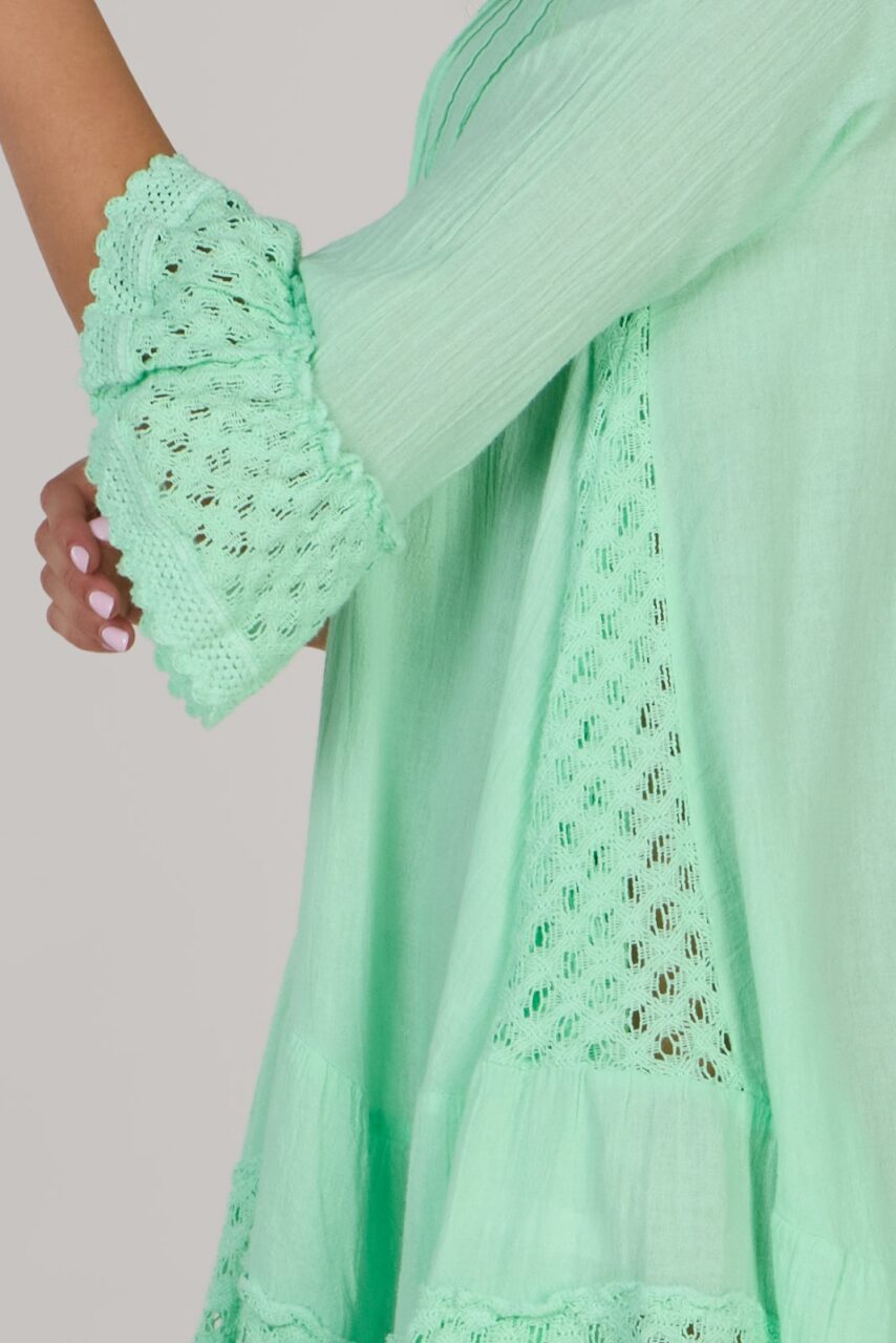 Freedom Tunic- Pista Green