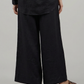 WIDE LINEN TROUSERS