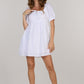 Princess Puff Sleeve Short Dress