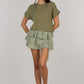 JENNY MINI SKIRTS DC - OLIVE